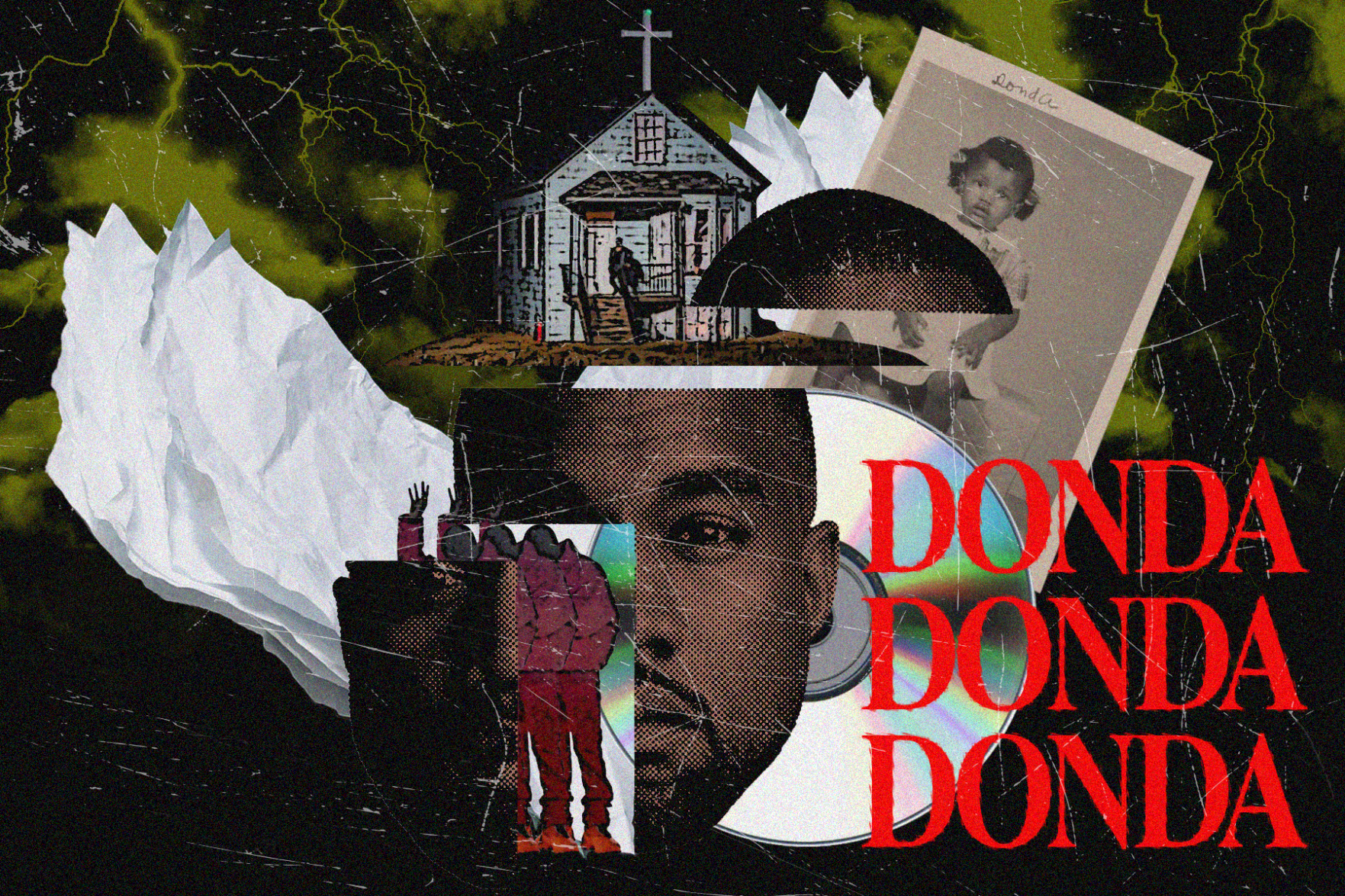 Donda Photo Illustration